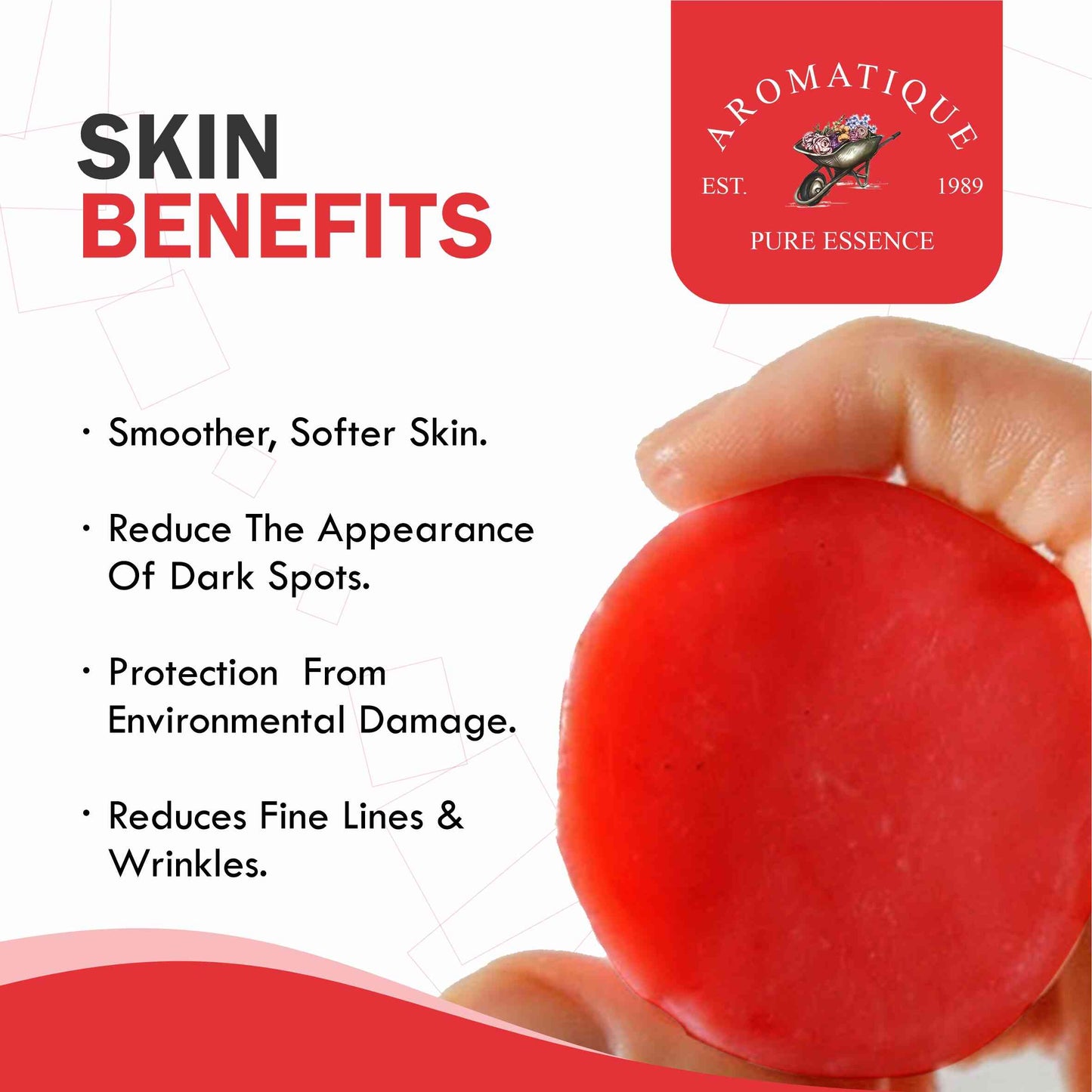 Hibiscus Soap for Skin & Hair | 100gm
