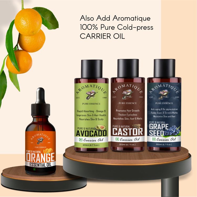 Sweet Orange Oil for Face, Scalp & Skin