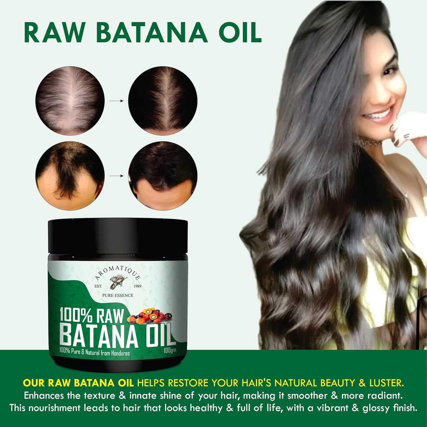 RAW Batana Oil for Hair Growth | 100gm
