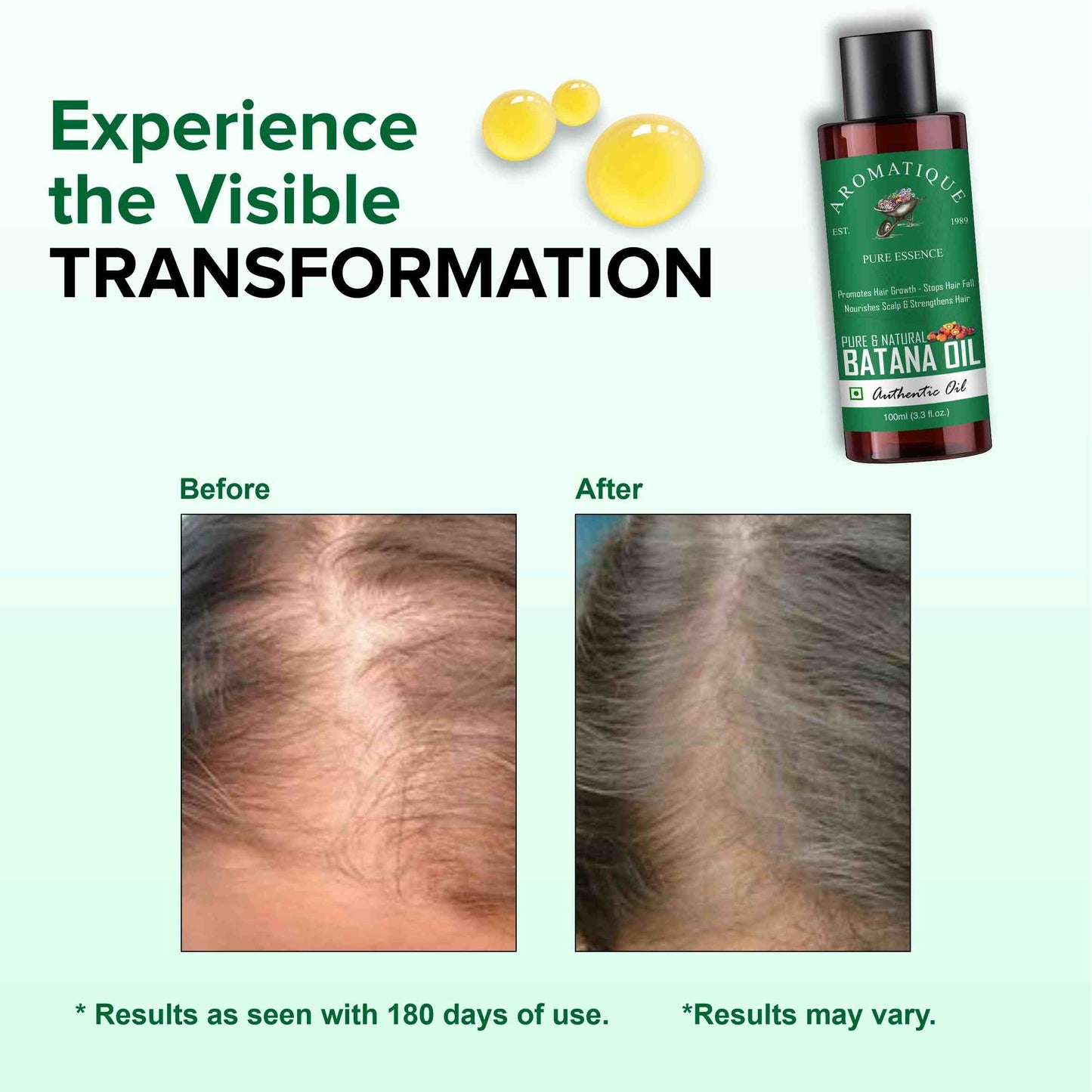 Pure Batana Oil for Hair Growth | 100ml