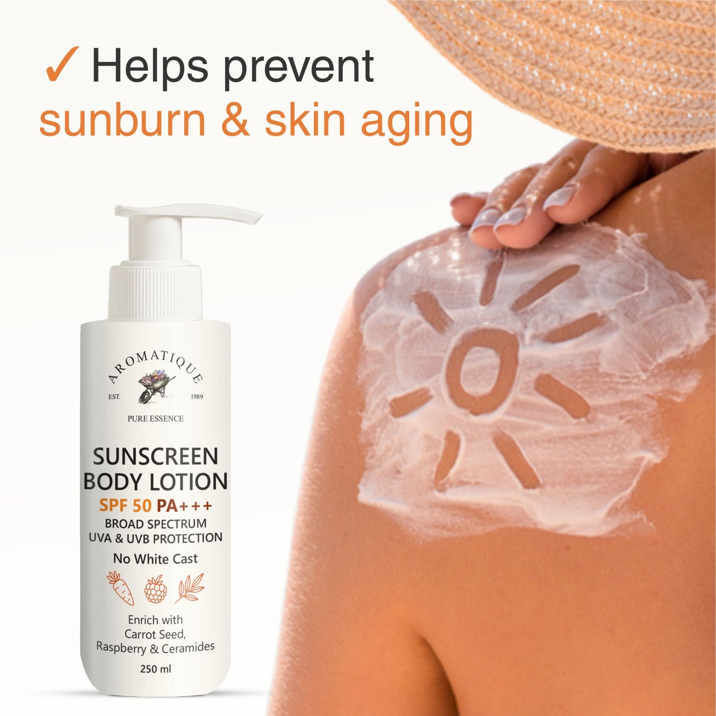 Sunscreen Body Lotion SPF 50 PA+++ | 250ml