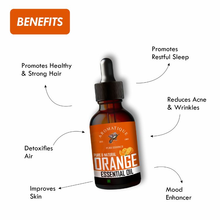 Sweet Orange Oil for Face, Scalp & Skin