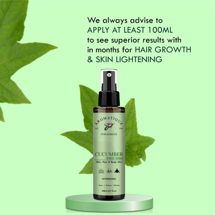 Cucumber Water Toner for Skin & Hair | 200ml