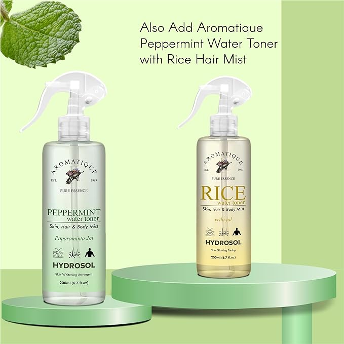 Peppermint Water Toner for Skin & Hair | 200ml