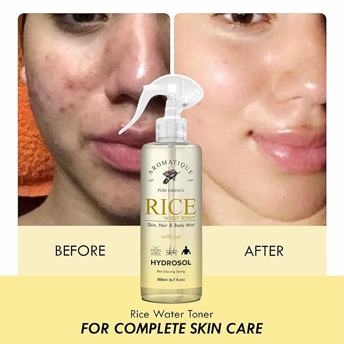 Rice Water Toner for Skin & Hair | 200ml