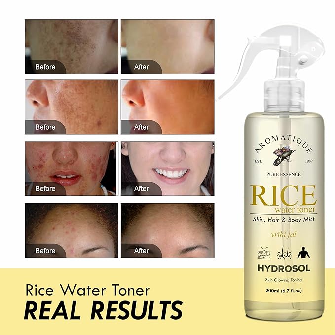 Rice Water Toner for Skin & Hair | 200ml