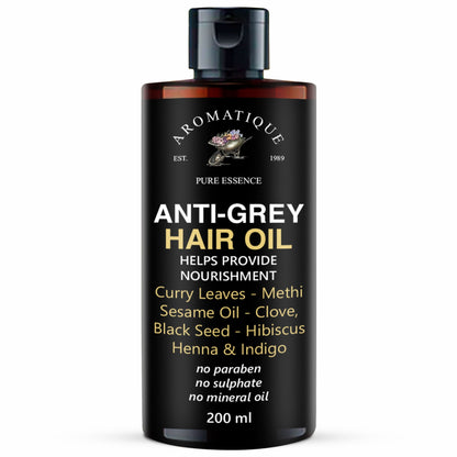 Anti Grey Hair Oil – Helps Reverse Grey Hair