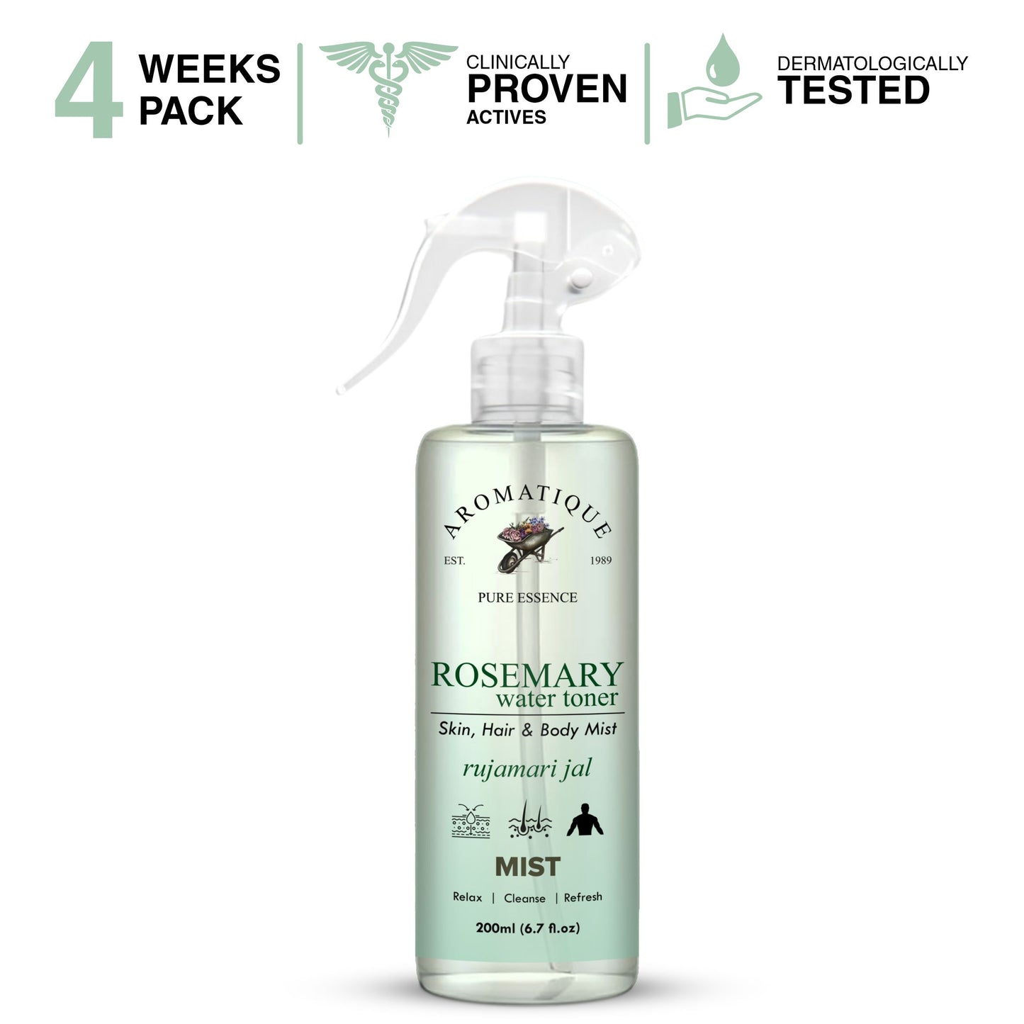 Rosemary Water Toner For Hair Growth