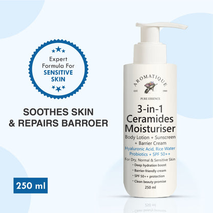 Ceramides Moisturiser 3-in-1 with SPF 50++ | 250ml
