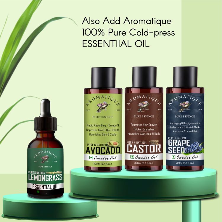 Lemongrass Essential Oil for Skin & Hair