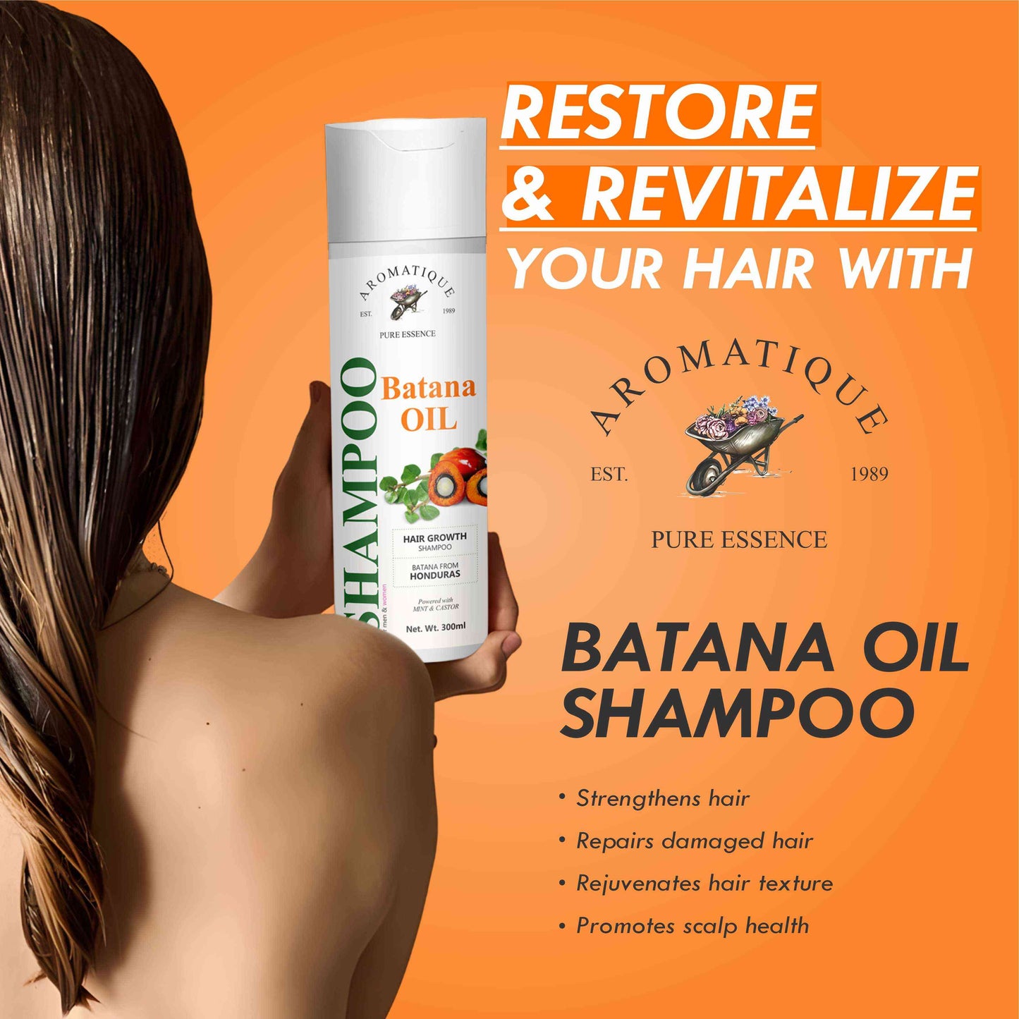 Batana Shampoo for Hair Growth | 300ml