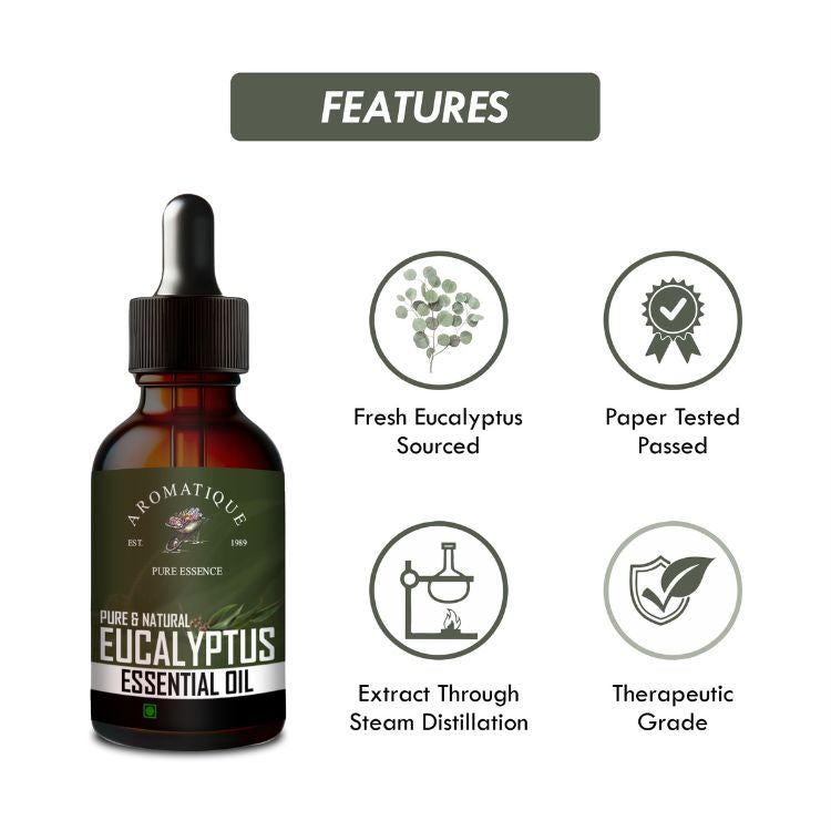 Eucalyptus Oil 100% Pure & Natural