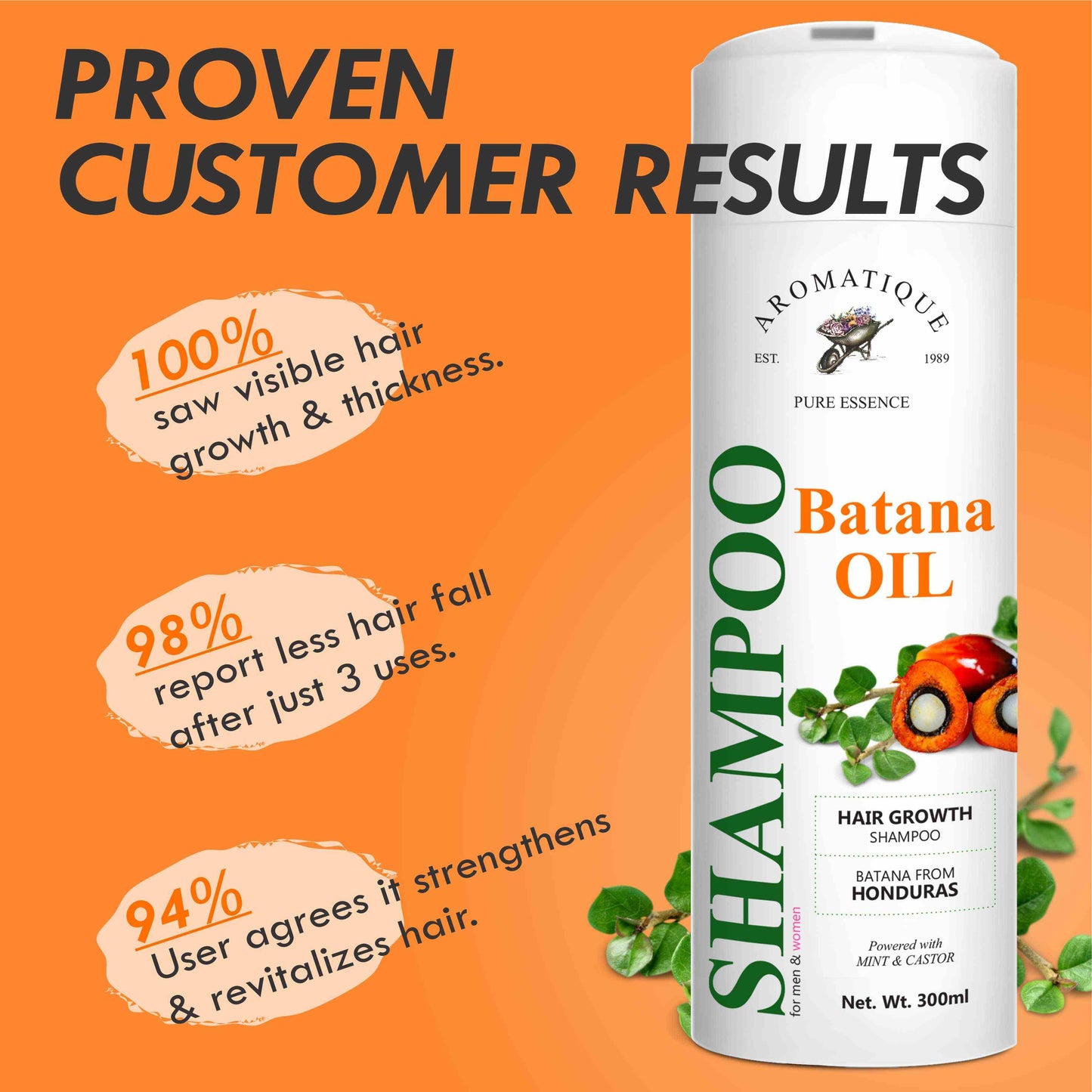 Batana Shampoo for Hair Growth | 300ml