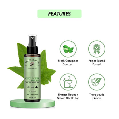 Cucumber Water Toner for Skin & Hair | 200ml