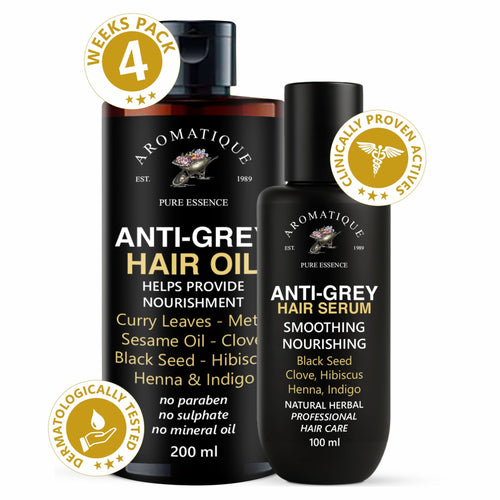 ANTI GREY HAIR OIL & SERUM COMBO