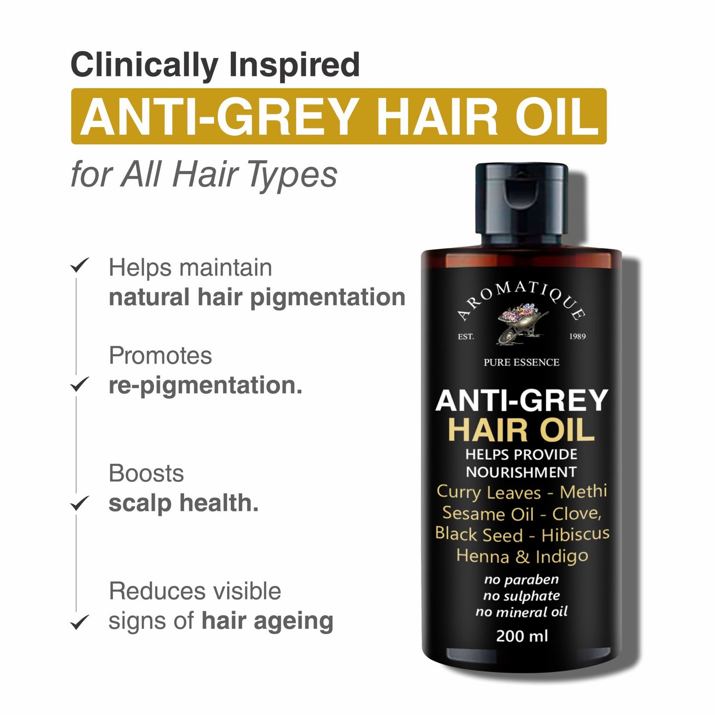 ANTI GREY HAIR OIL & SERUM COMBO