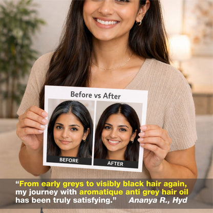 Anti Grey Hair Oil – Helps Reverse Grey Hair