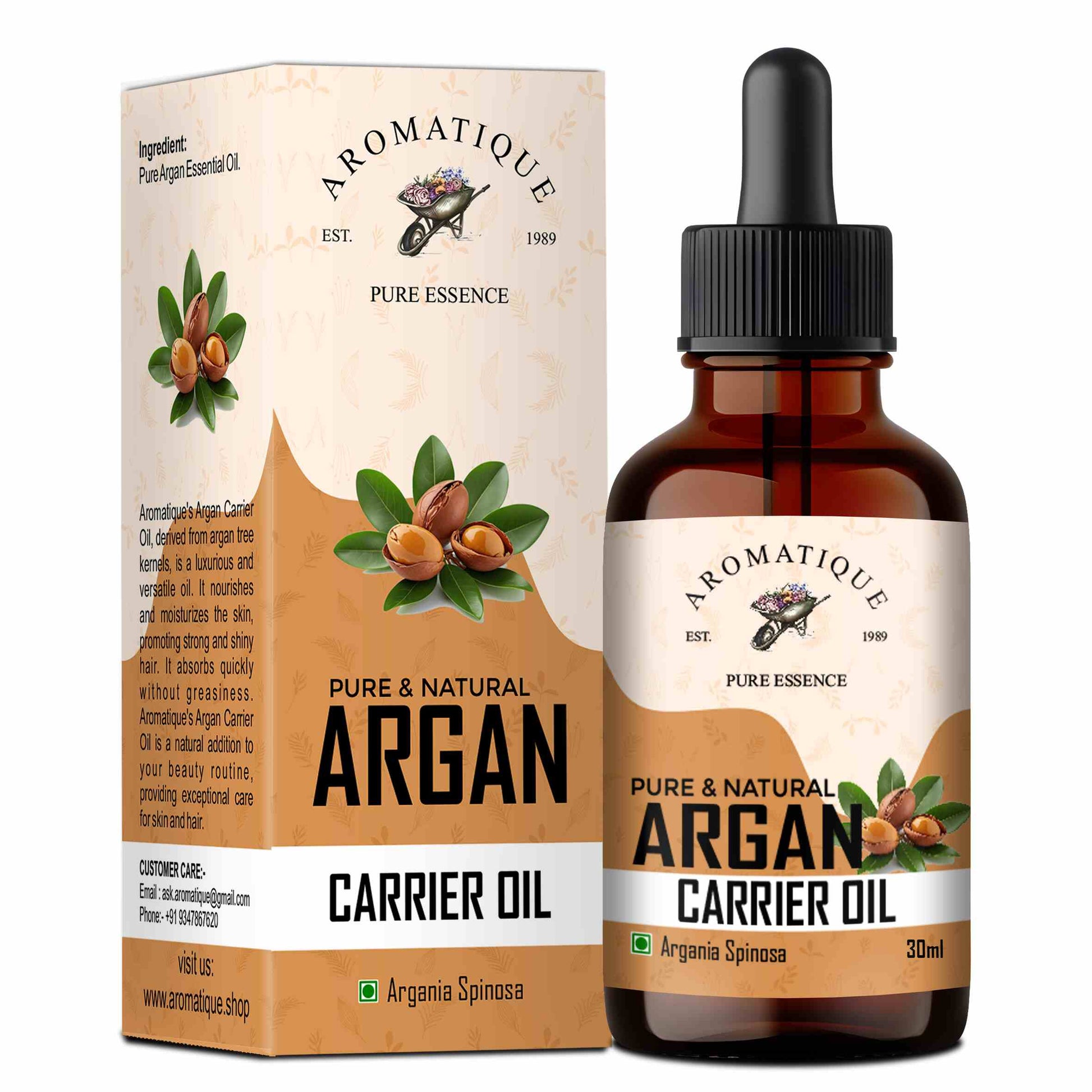 Argan Oil Cold Pressed - Pure And Natural aromatique.shop Argan Oil Cold Pressed - Pure And Natural aromatique.shop