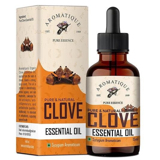 Clove Oil - Natural Aromatic Essence for Freshening Ambiance