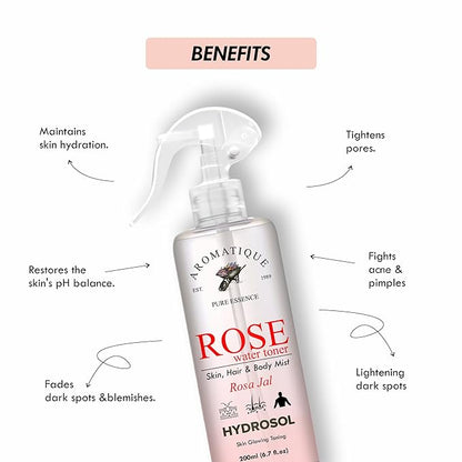 Rose Water Toner for Skin | 200ml