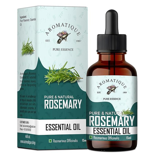 Rosemary Essential Oil for Hair Growth, Strengthens Hair & Scalp