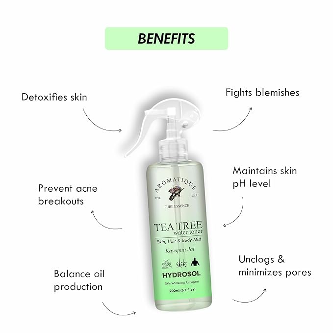 Tea Tree Water Toner for Skin | 200ml